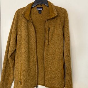 Patagonia Tan Fleece Jacket